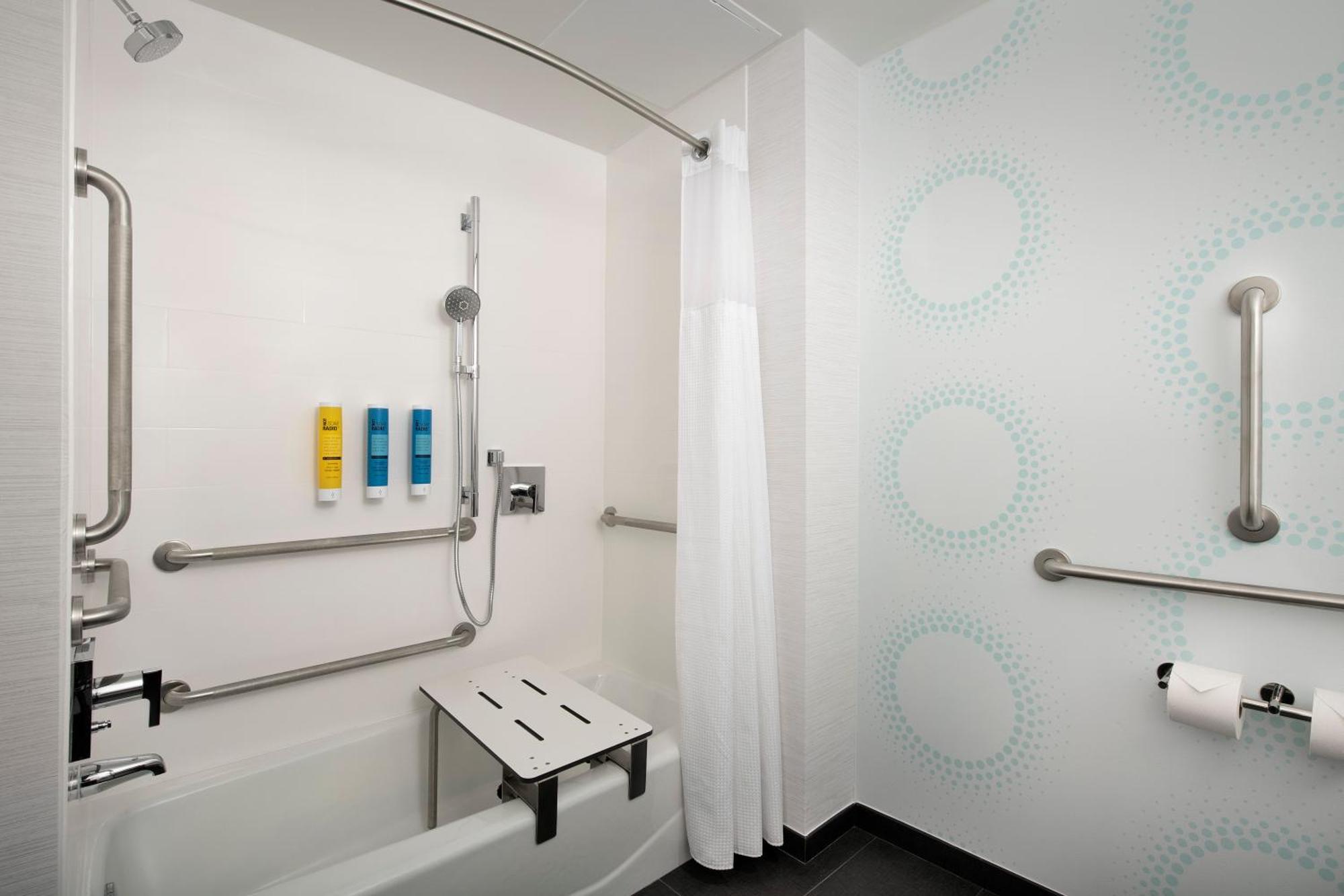 King Room Bath Tub Mobility Access